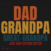 Dad Grandpa Great Grandpa Just Keep Getting Better 16 in Basic Backpack thumb 2