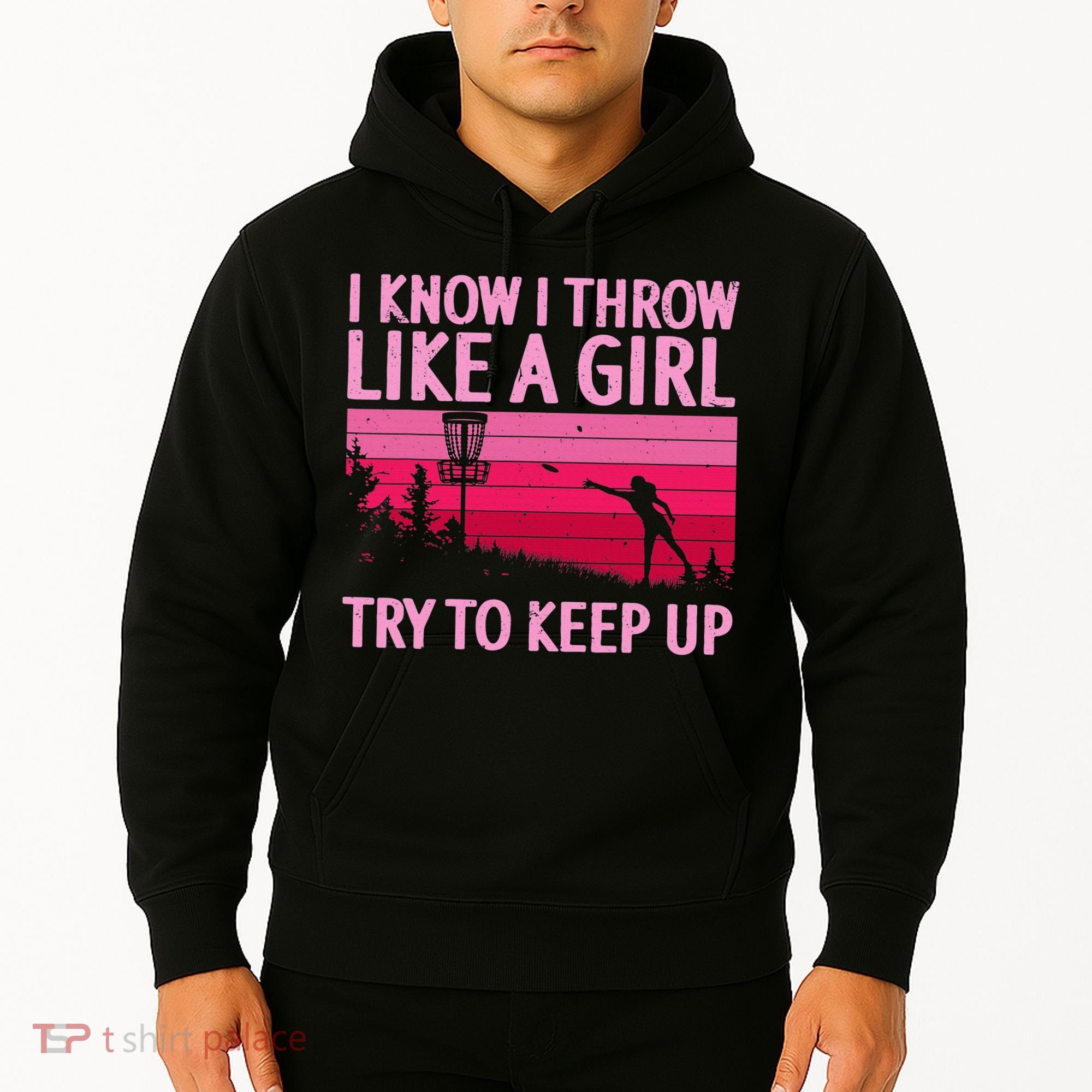 Disc Golf Game Of Throws Funny Frisbee Golf Hoodie
