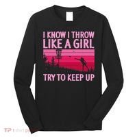 Disc Golf Game Of Throws Funny Frisbee Golf Long Sleeve Shirt thumb 0