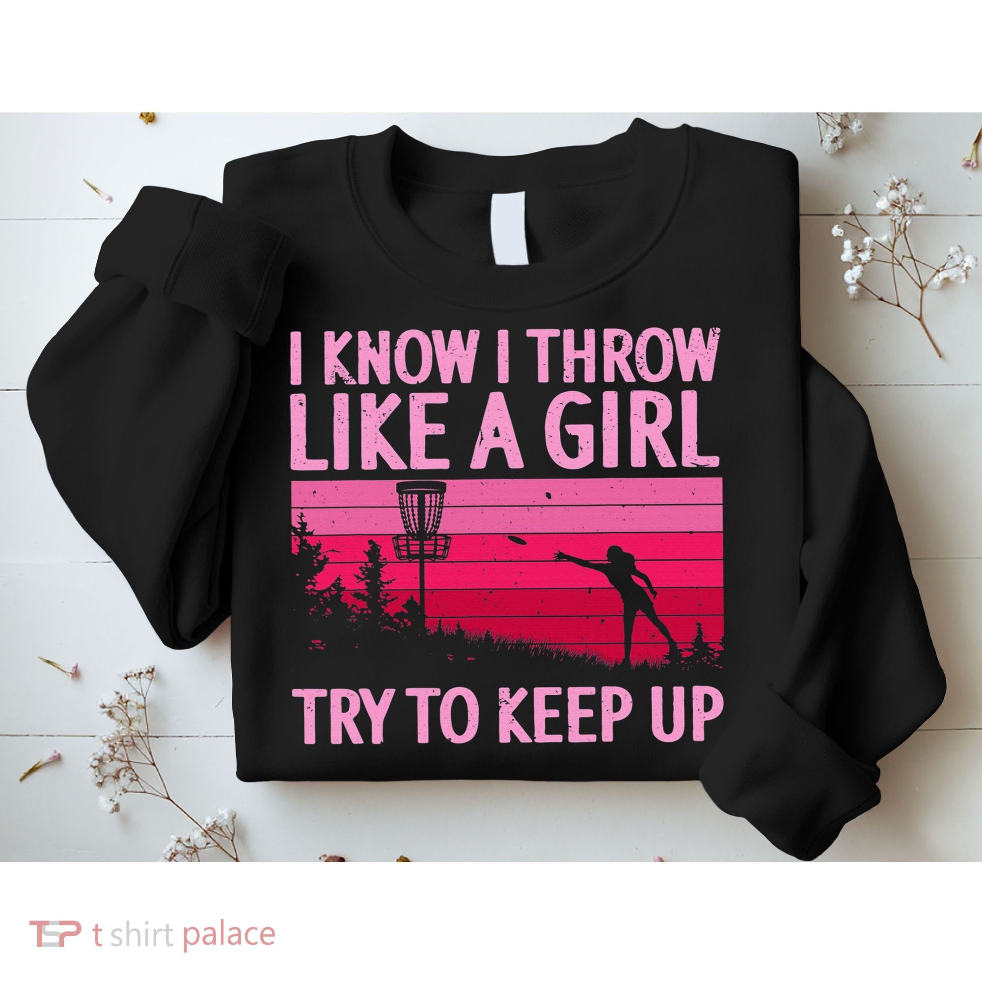 Disc Golf Game Of Throws Funny Frisbee Golf Sweatshirt