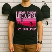 Disc Golf Game Of Throws Funny Frisbee Golf T-Shirt thumb 6