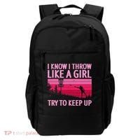 Disc Golf Game Of Throws Funny Frisbee Golf Backpack thumb 0