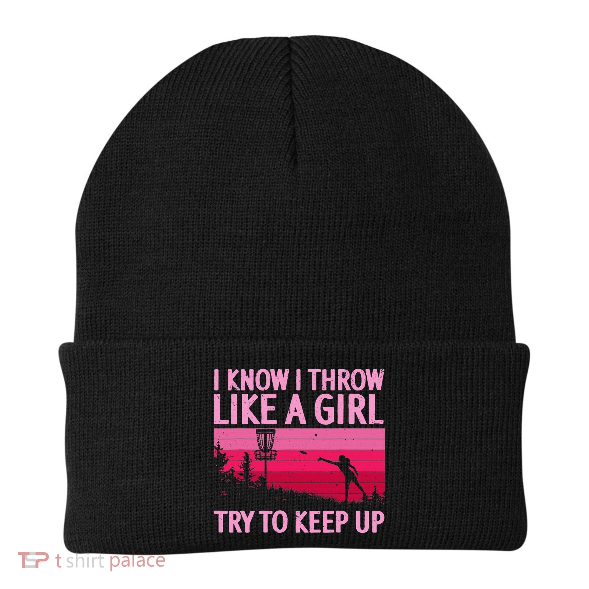 Disc Golf Game Of Throws Funny Frisbee Golf Beanie