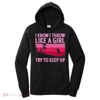 Disc Golf Game Of Throws Funny Frisbee Golf Women's Hoodie thumb 0
