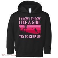 Disc Golf Game Of Throws Funny Frisbee Golf Toddler Hoodie thumb 0