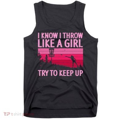 Disc Golf Game Of Throws Funny Frisbee Golf Tank Top