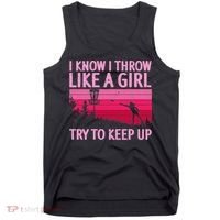 Disc Golf Game Of Throws Funny Frisbee Golf Tank Top thumb 0
