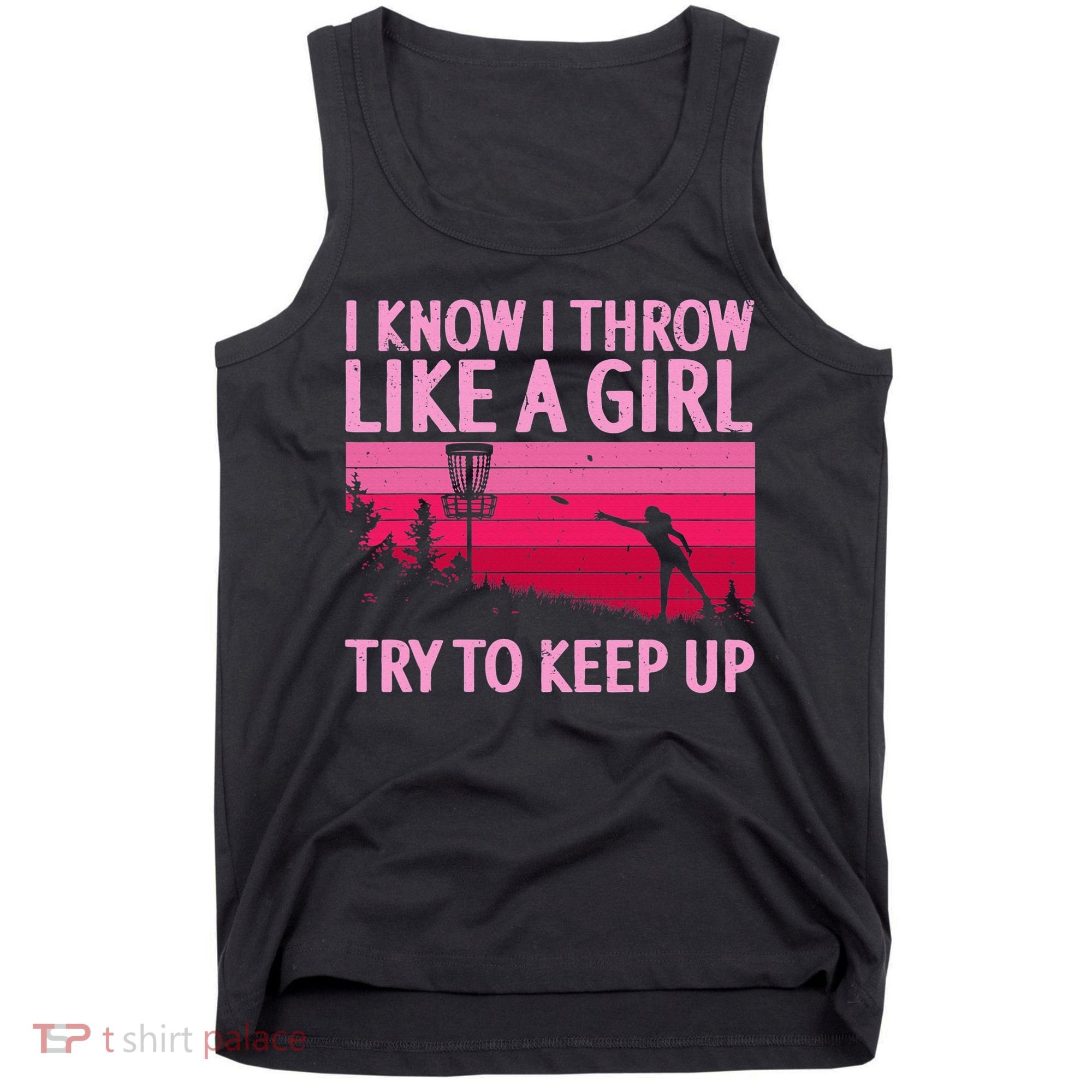 Disc Golf Game Of Throws Funny Frisbee Golf Tank Top