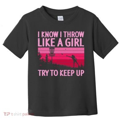 Disc Golf Game Of Throws Funny Frisbee Golf Toddler T-Shirt