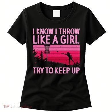 Disc Golf Game Of Throws Funny Frisbee Golf Women's T-Shirt