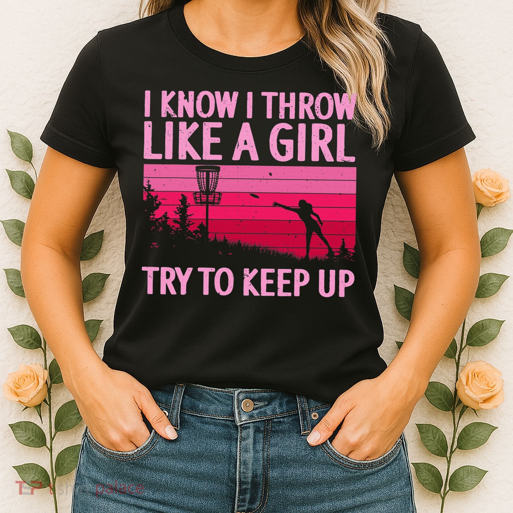 Disc Golf Game Of Throws Funny Frisbee Golf Women's T-Shirt