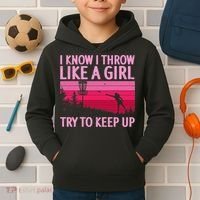 Disc Golf Game Of Throws Funny Frisbee Golf Kids Hoodie thumb 2
