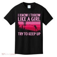 Disc Golf Game Of Throws Funny Frisbee Golf Kids T-Shirt thumb 0