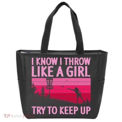 Disc Golf Game Of Throws Funny Frisbee Golf Tote Bag