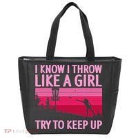 Disc Golf Game Of Throws Funny Frisbee Golf Tote Bag thumb 0