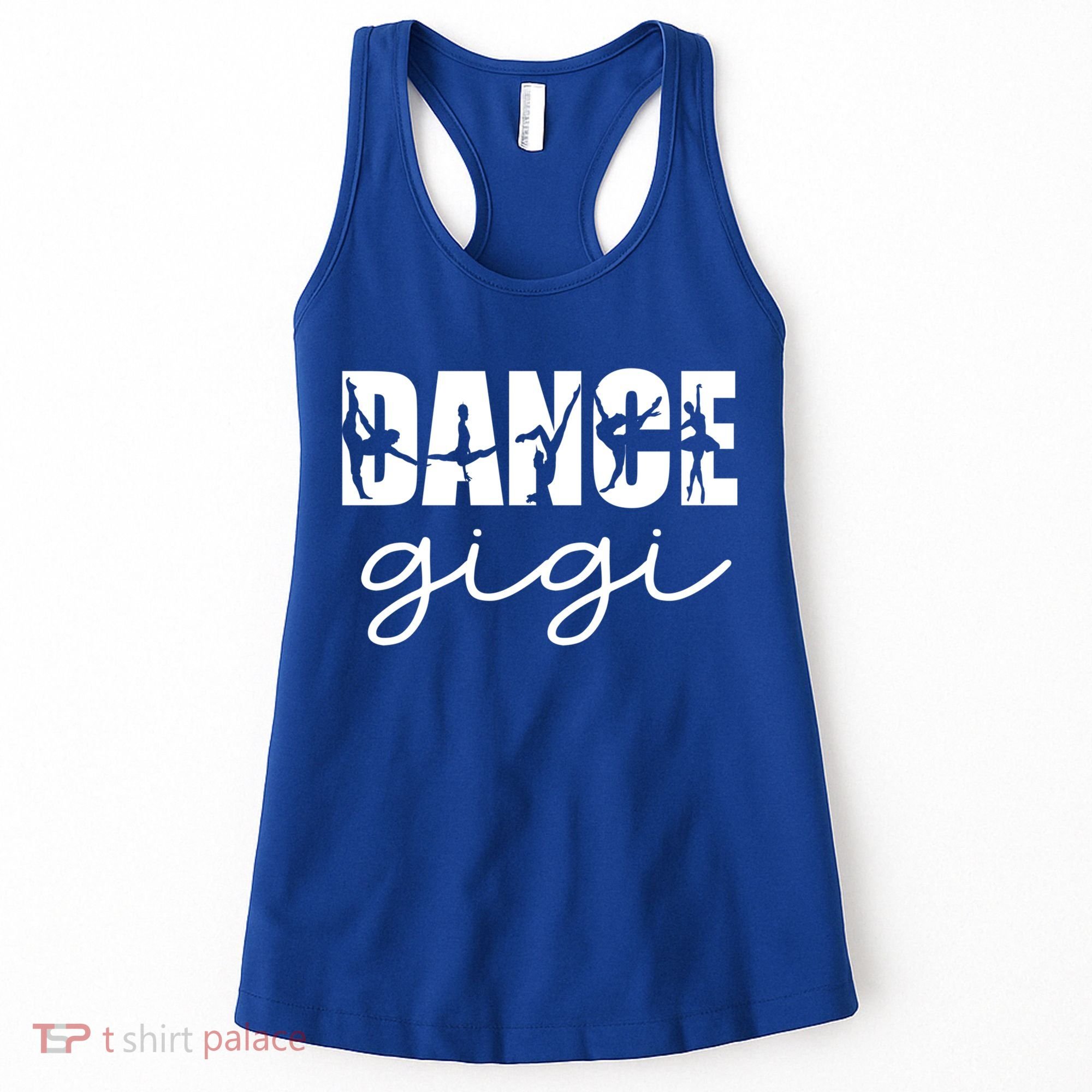 Dance Gigi Grandma Gigi Of A Dancer Dancing Gigi Gift Women's Tank Top