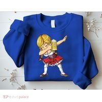 Dabbing German Girl Gift Oktoberfest Women Dirndl Beer Great Gift Sweatshirt thumb 2