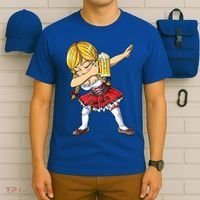 Dabbing German Girl Gift Oktoberfest Women Dirndl Beer Great Gift T-Shirt thumb 6