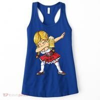 Dabbing German Girl Gift Oktoberfest Women Dirndl Beer Great Gift Women's Tank Top thumb 0