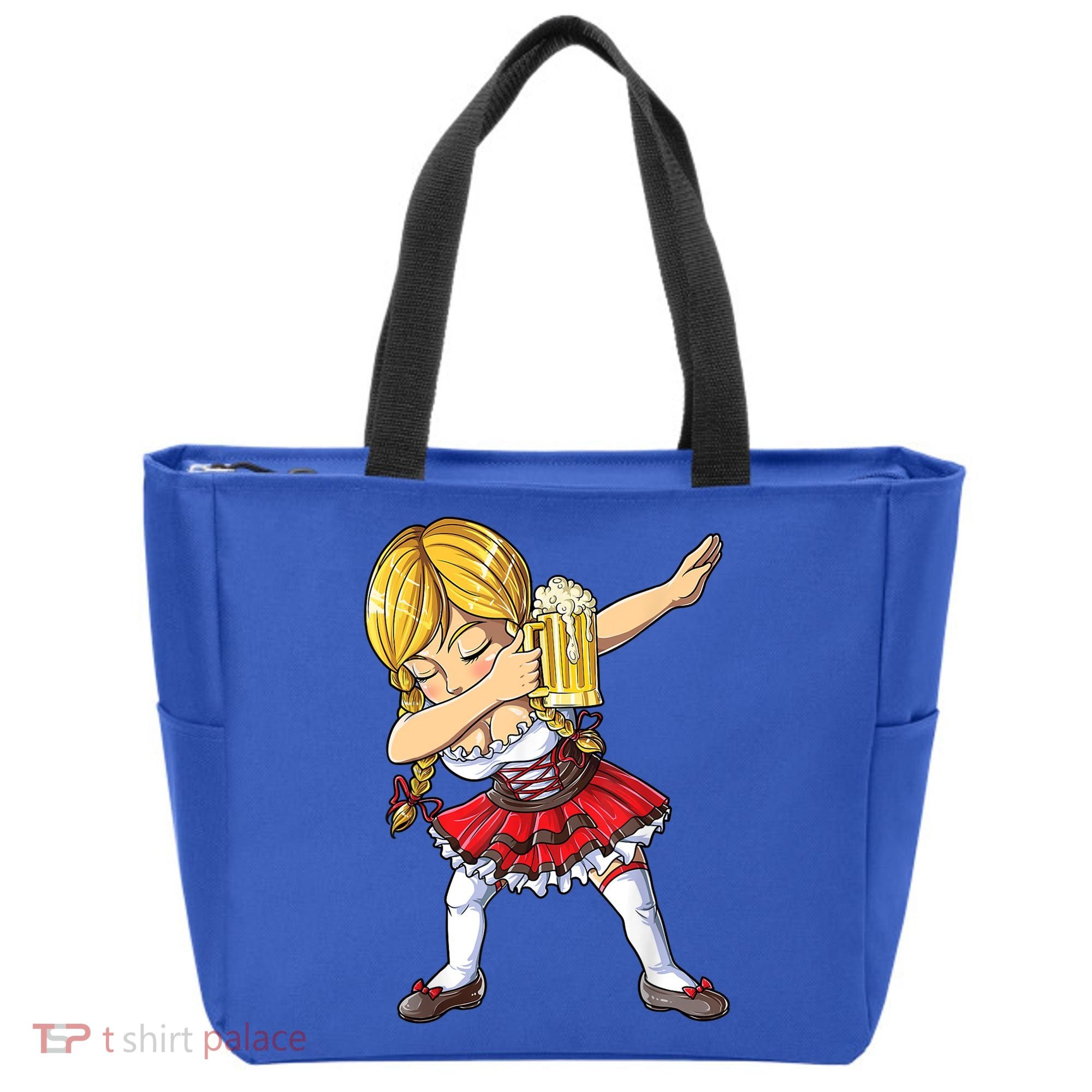 Dabbing German Girl Gift Oktoberfest Women Dirndl Beer Great Gift Tote Bag