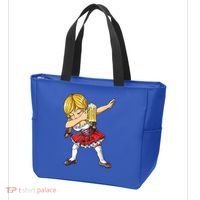 Dabbing German Girl Gift Oktoberfest Women Dirndl Beer Great Gift Tote Bag thumb 3
