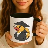Duck Graduation Gift Coffee Mug thumb 3