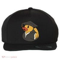 Duck Graduation Gift Wool Snapback Cap thumb 0