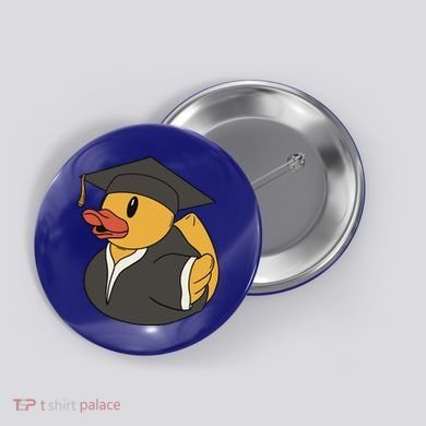Duck Graduation Gift Button