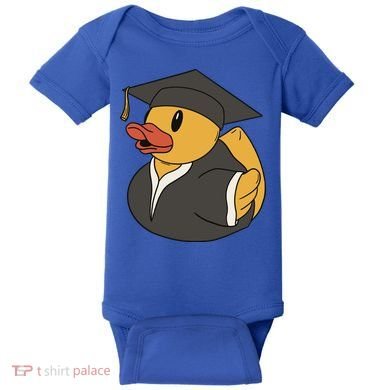 Duck Graduation Gift Baby Bodysuit