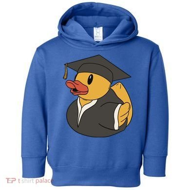 Duck Graduation Gift Toddler Hoodie