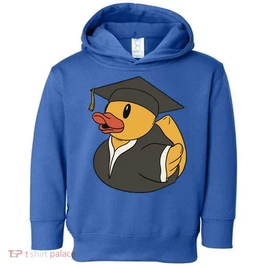 Duck Graduation Gift Toddler Hoodie