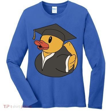 Duck Graduation Gift Women's Long Sleeve Shirt