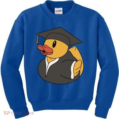Duck Graduation Gift Kids Sweatshirt