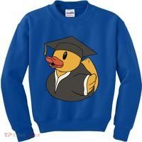 Duck Graduation Gift Kids Sweatshirt thumb 0