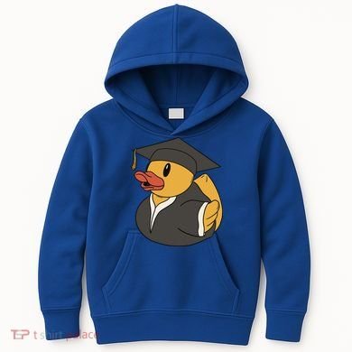 Duck Graduation Gift Kids Hoodie