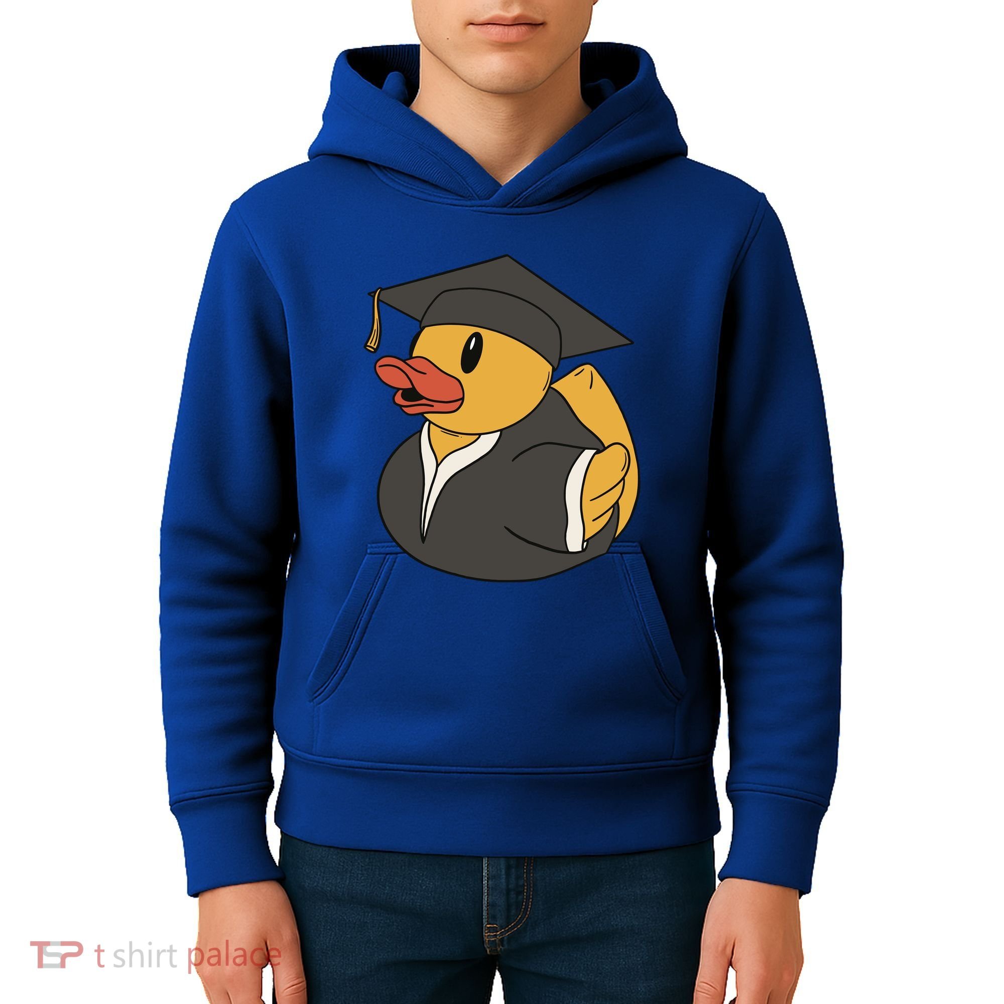 Duck Graduation Gift Kids Hoodie