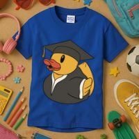 Duck Graduation Gift Kids T-Shirt thumb 3