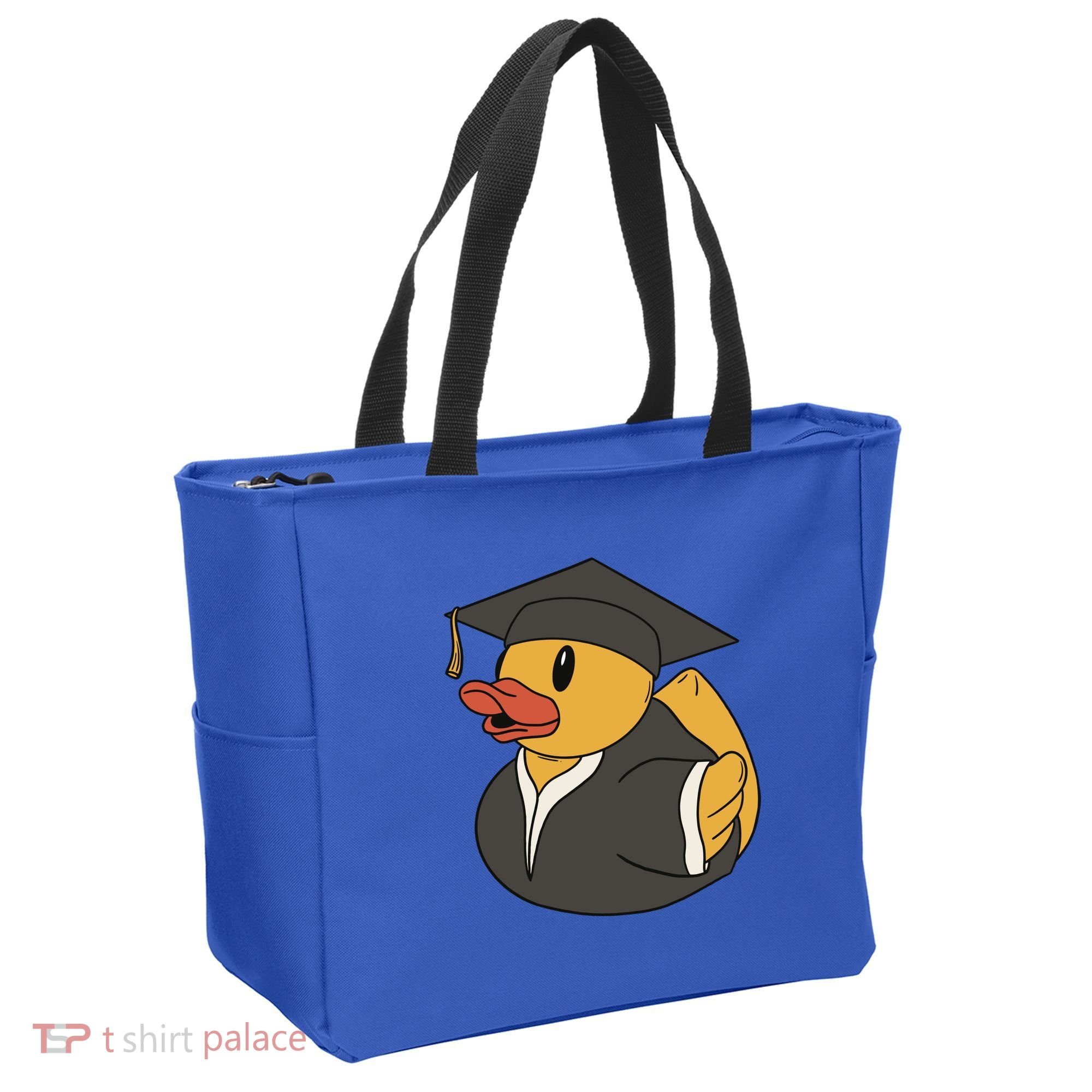 Duck Graduation Gift Tote Bag