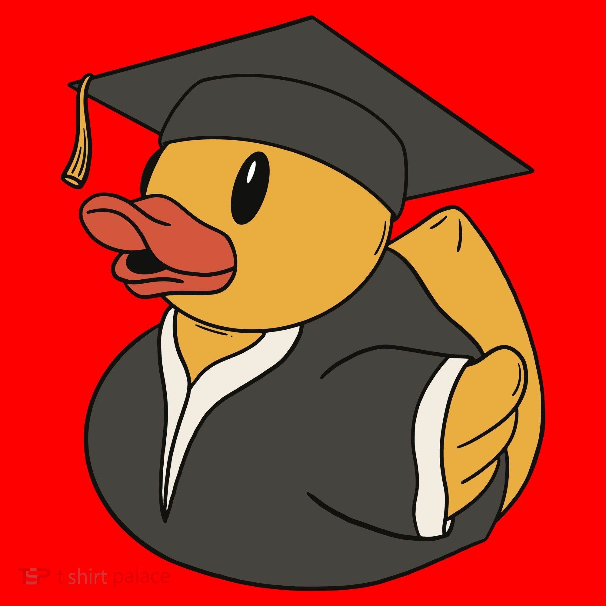 Duck Graduation Gift Santa Hat