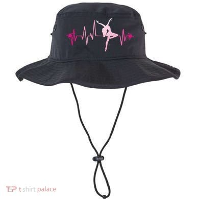 Dance Girl Heart Beat Gift Dancing Dancer Ballet Gift Bucket Hat