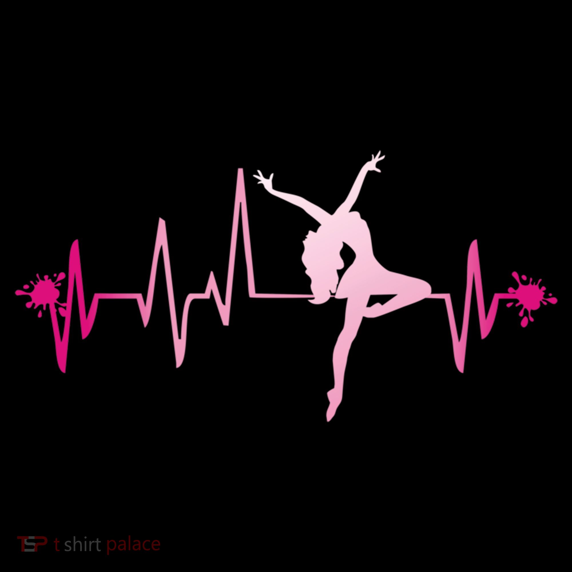 Dance Girl Heart Beat Gift Dancing Dancer Ballet Gift Coffee Mug