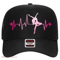 Dance Girl Heart Beat Gift Dancing Dancer Ballet Gift Hat thumb 0