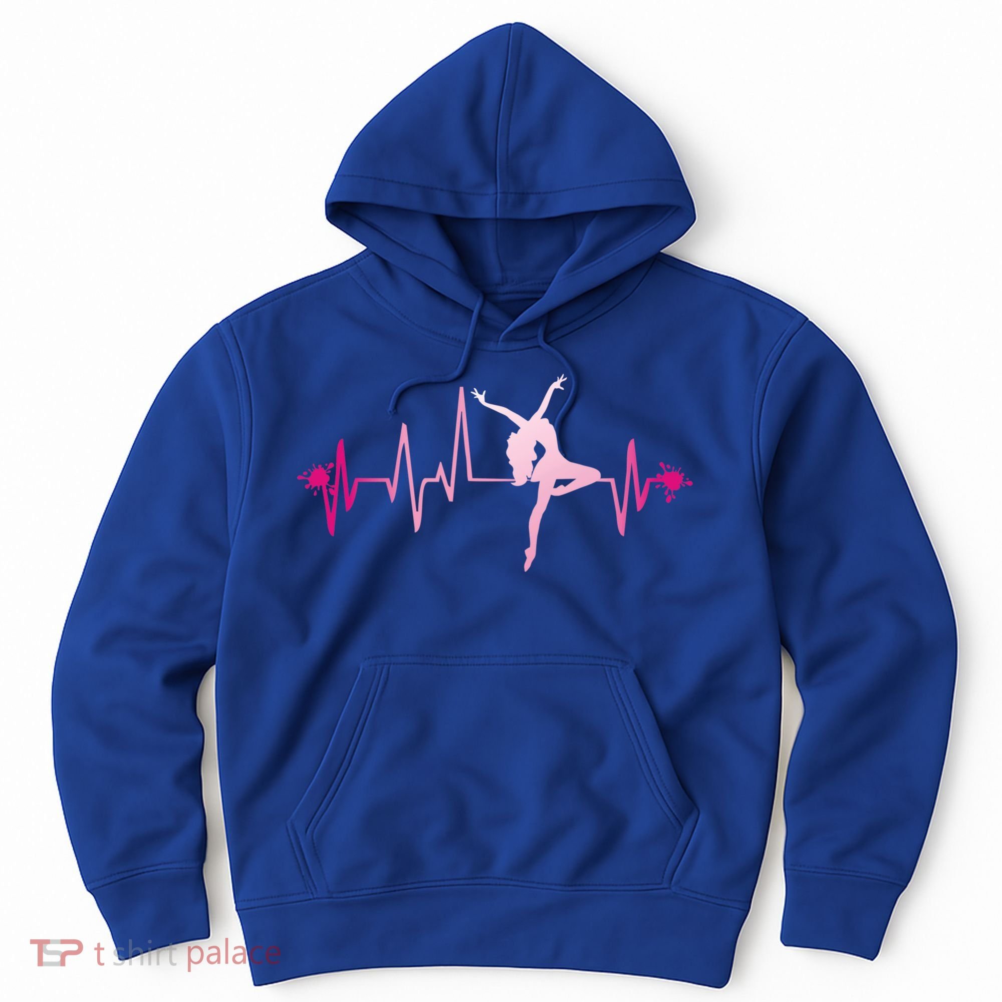 Dance Girl Heart Beat Gift Dancing Dancer Ballet Gift Hoodie