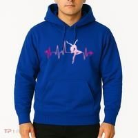 Dance Girl Heart Beat Gift Dancing Dancer Ballet Gift Hoodie thumb 2