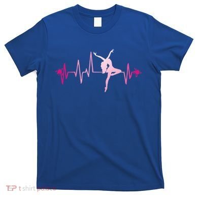 Dance Girl Heart Beat Gift Dancing Dancer Ballet Gift T-Shirt