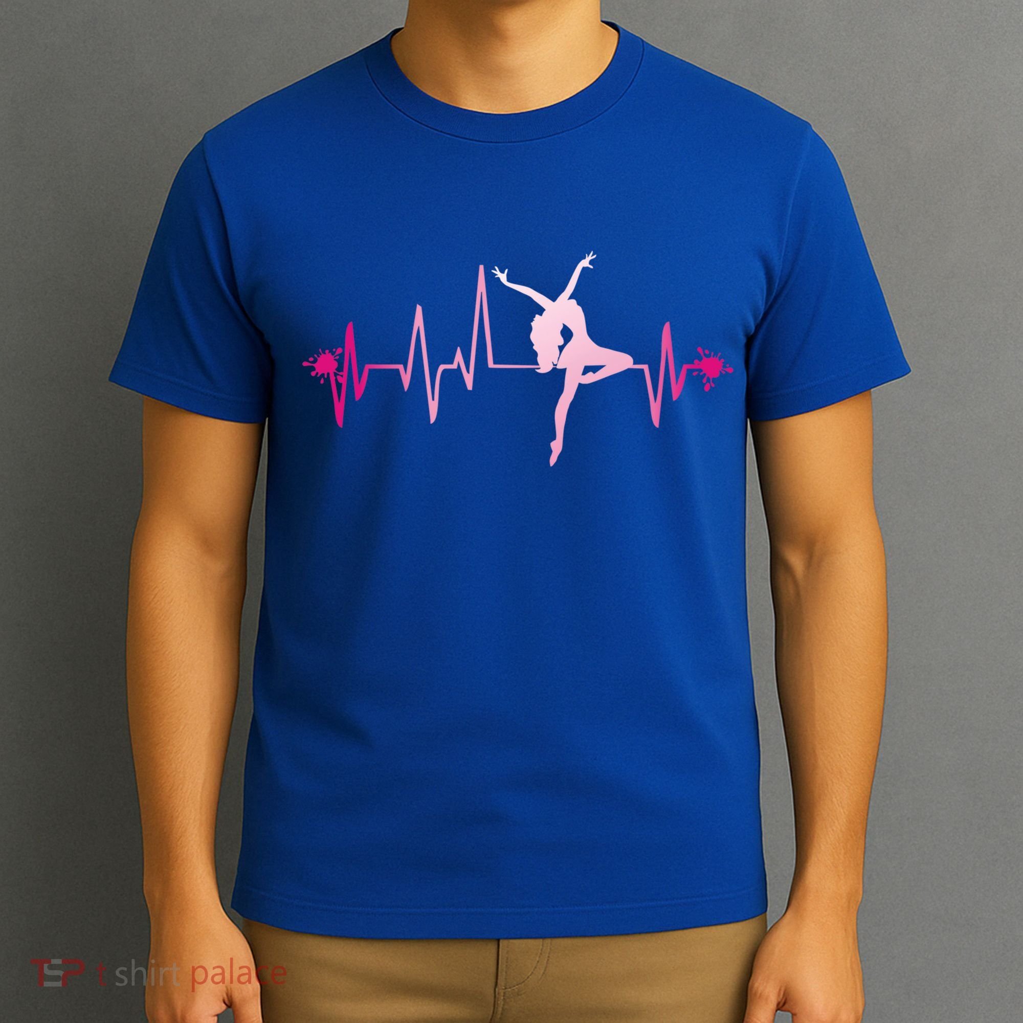 Dance Girl Heart Beat Gift Dancing Dancer Ballet Gift T-Shirt
