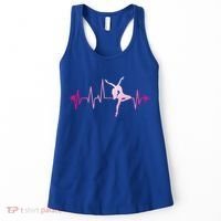 Dance Girl Heart Beat Gift Dancing Dancer Ballet Gift Women's Tank Top thumb 0