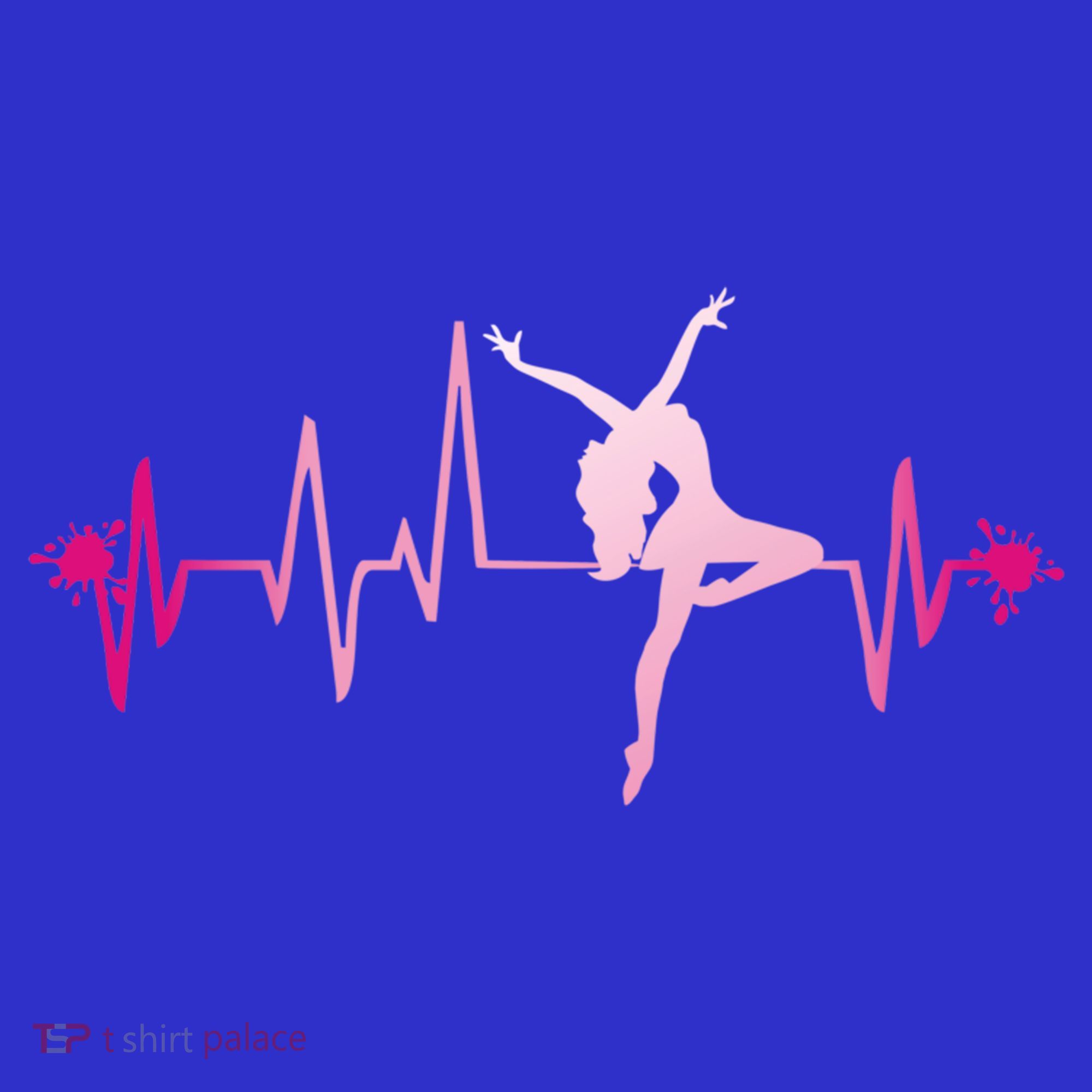 Dance Girl Heart Beat Gift Dancing Dancer Ballet Gift Women's Tank Top