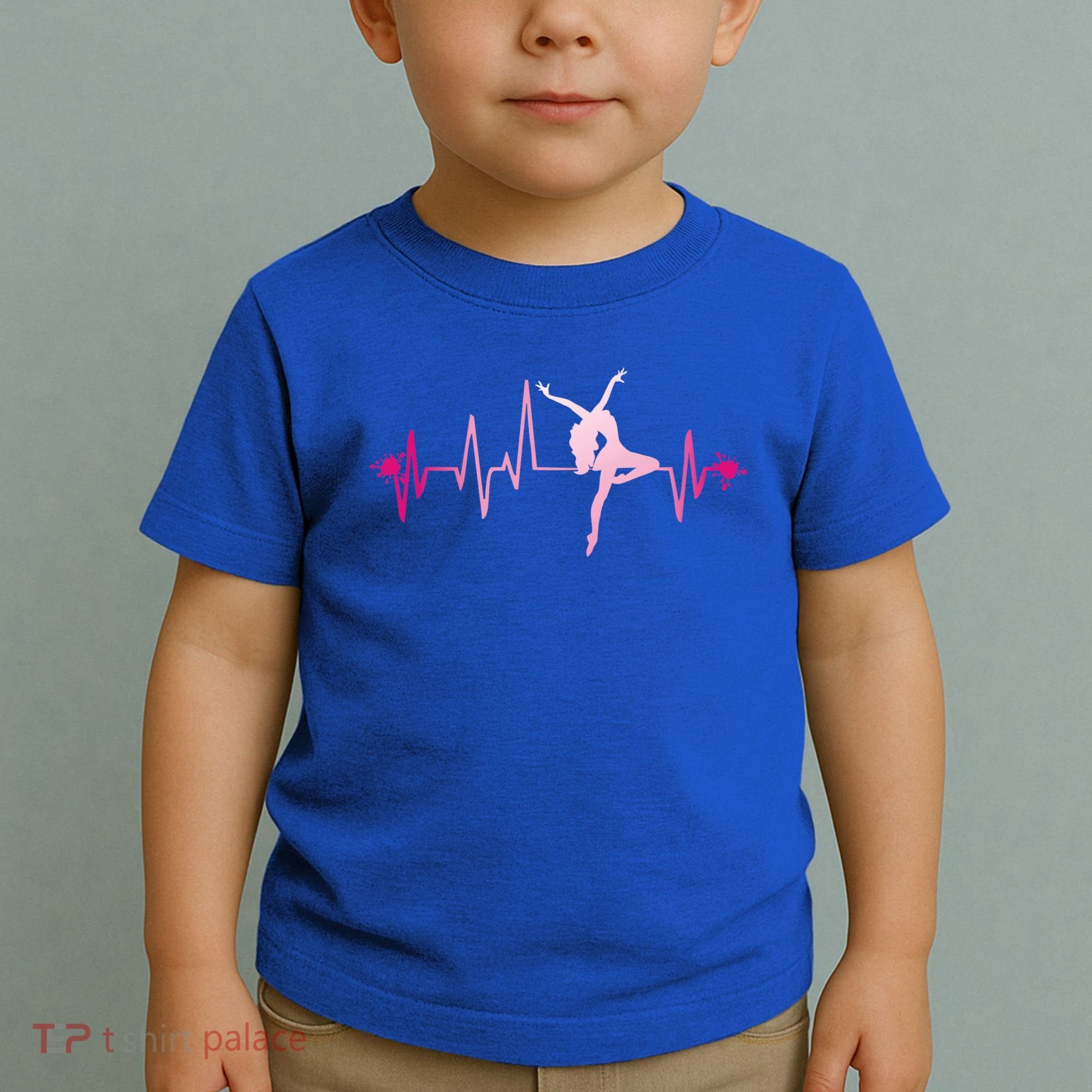 Dance Girl Heart Beat Gift Dancing Dancer Ballet Gift Toddler T-Shirt