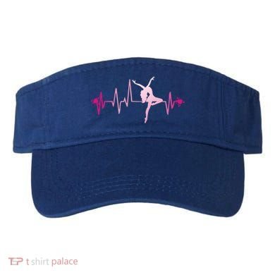 Dance Girl Heart Beat Gift Dancing Dancer Ballet Gift Visor